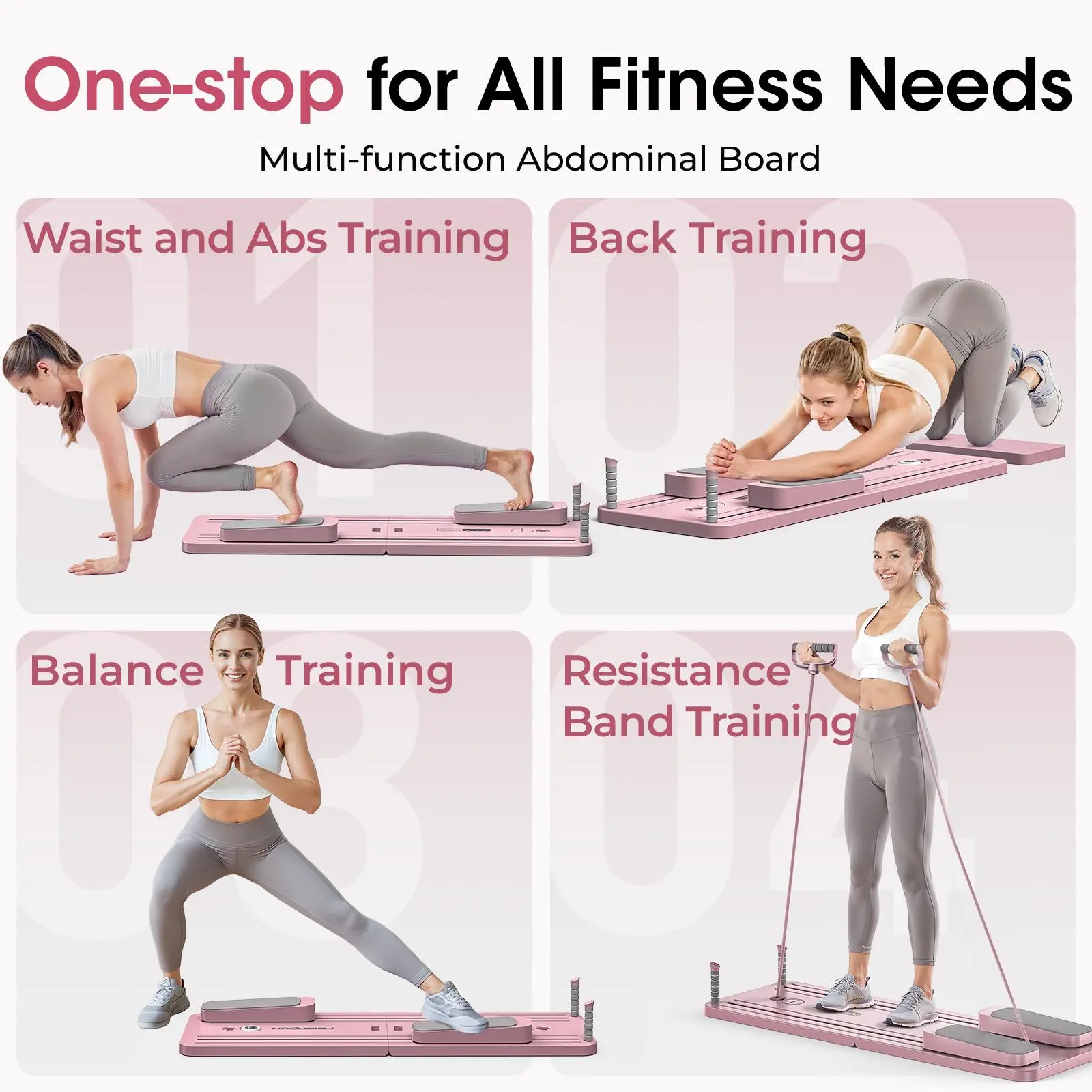 Foldable Pilates Board Multifu - огляд і ціна Home Gym Yoga