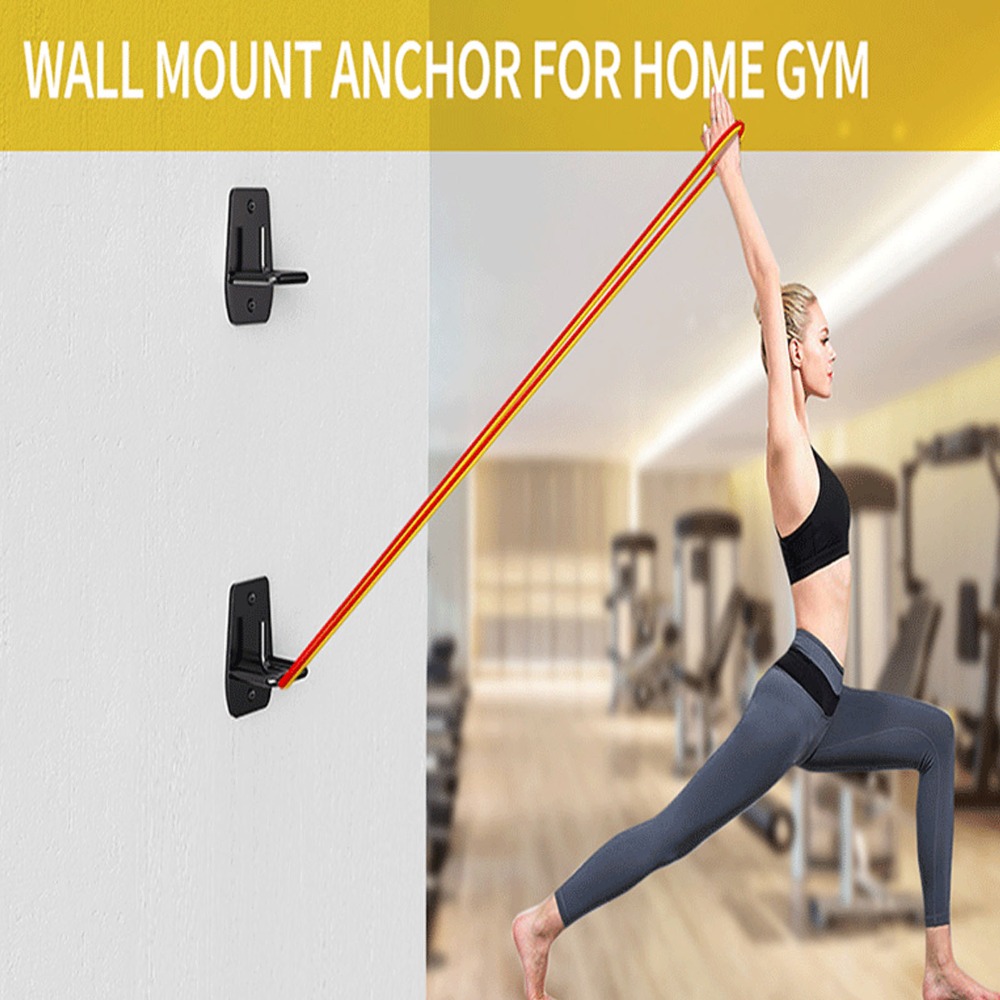 3Pcs Black Exercise Band Wall  - огляд і ціна Home Gym Yoga