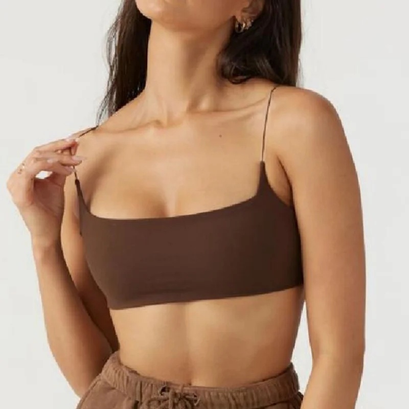FUBEIKE Girl Brown Sports Bra  - огляд і ціна Home Gym Yoga
