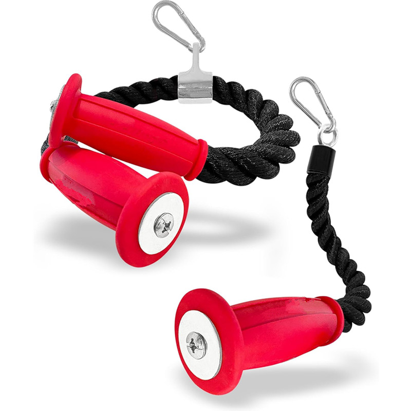 Ergonomic Tricep Ropes Non-Sli - огляд і ціна Home Gym Routine