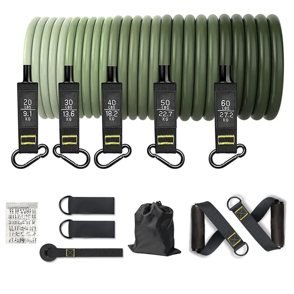 Resistance Bands Set Tension P - огляд і ціна Home Gym Routine